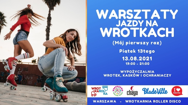 Warsztaty podstaw jazdy na wrotkach