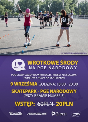 Wrotkowe Środy na PGE Narodowy